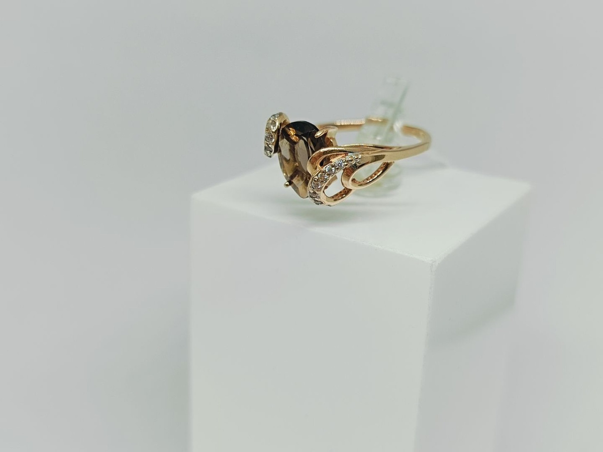 КОЛКМИ585 КОЛЬЦО С КАМНЯМИ (Au 585) КОЛКМИ585 КОЛЬЦО С КАМНЯМИ (Au 585)