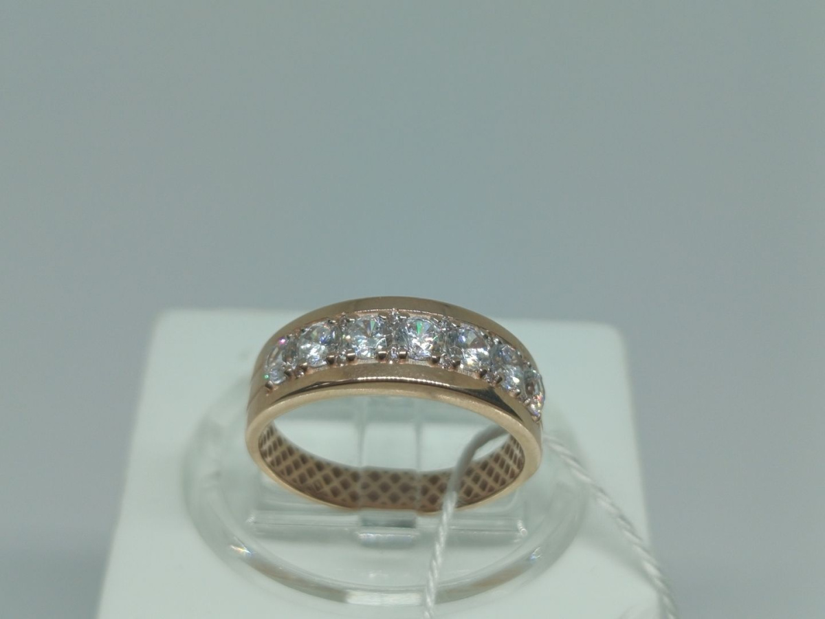 КОЛКМИ585 КОЛЬЦО С КАМНЯМИ (Au 585)