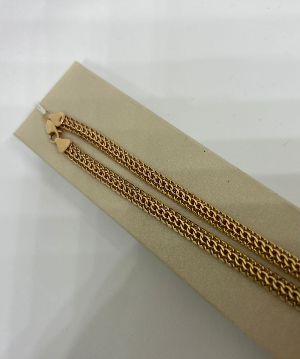 ЦЛИТ585 ЦЕПЬ ПОЛНОВЕСНАЯ Итальянка (Au 585)