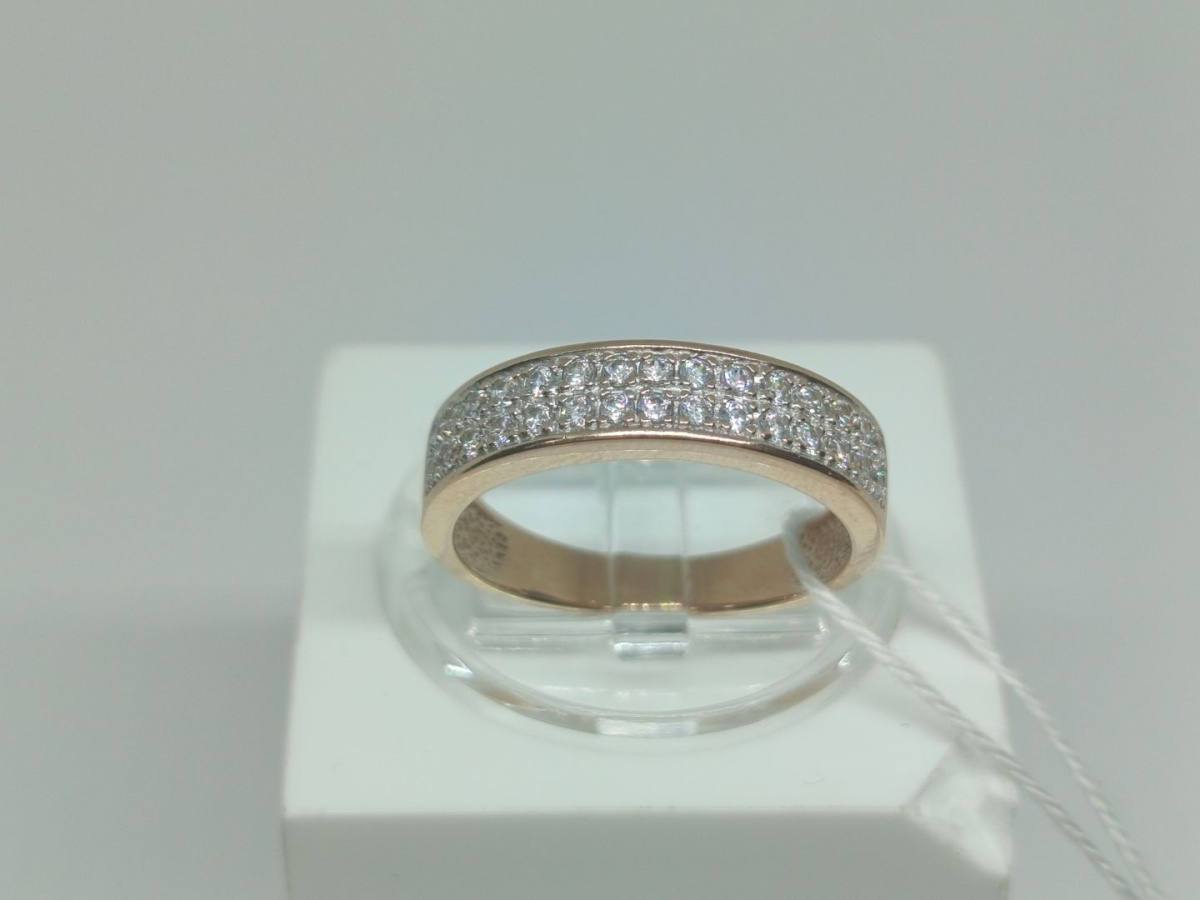 КОЛКМИ585 КОЛЬЦО С КАМНЯМИ (Au 585)