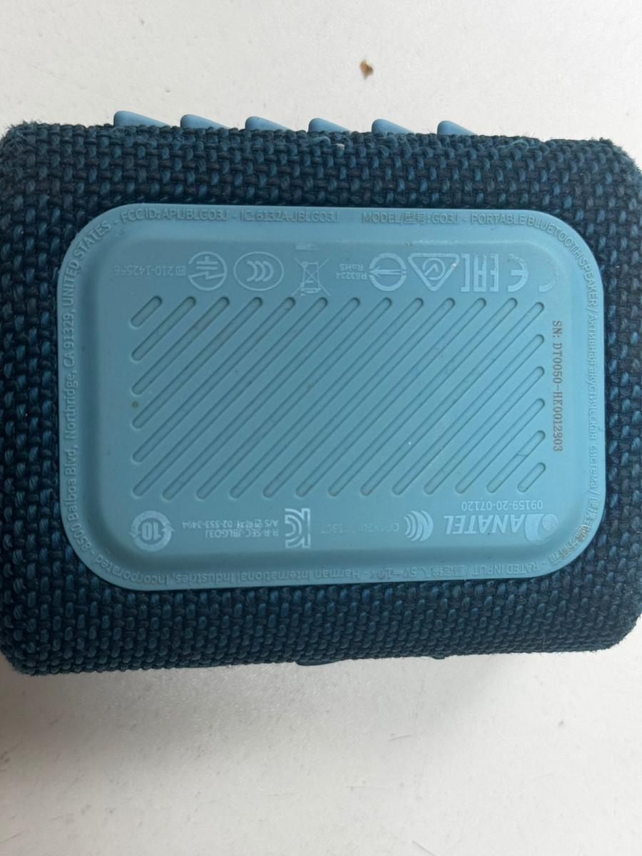 Портативная акустика JBL GO 3