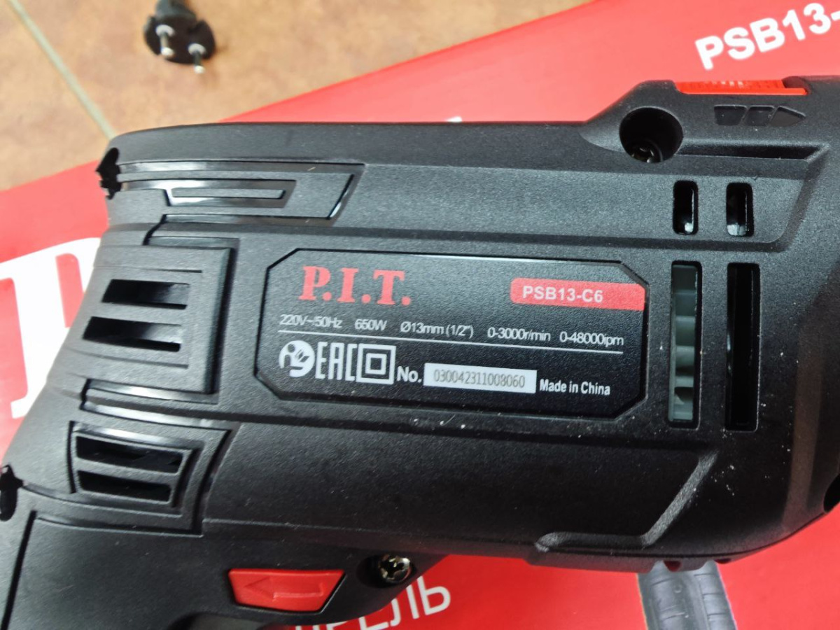 Дрель-ударная P.I.T. PSB13-C6