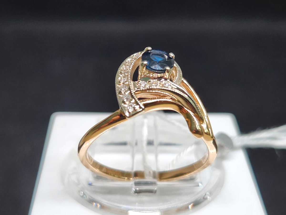 КОЛЬЦО БРИЛЛИАНТ Au 585