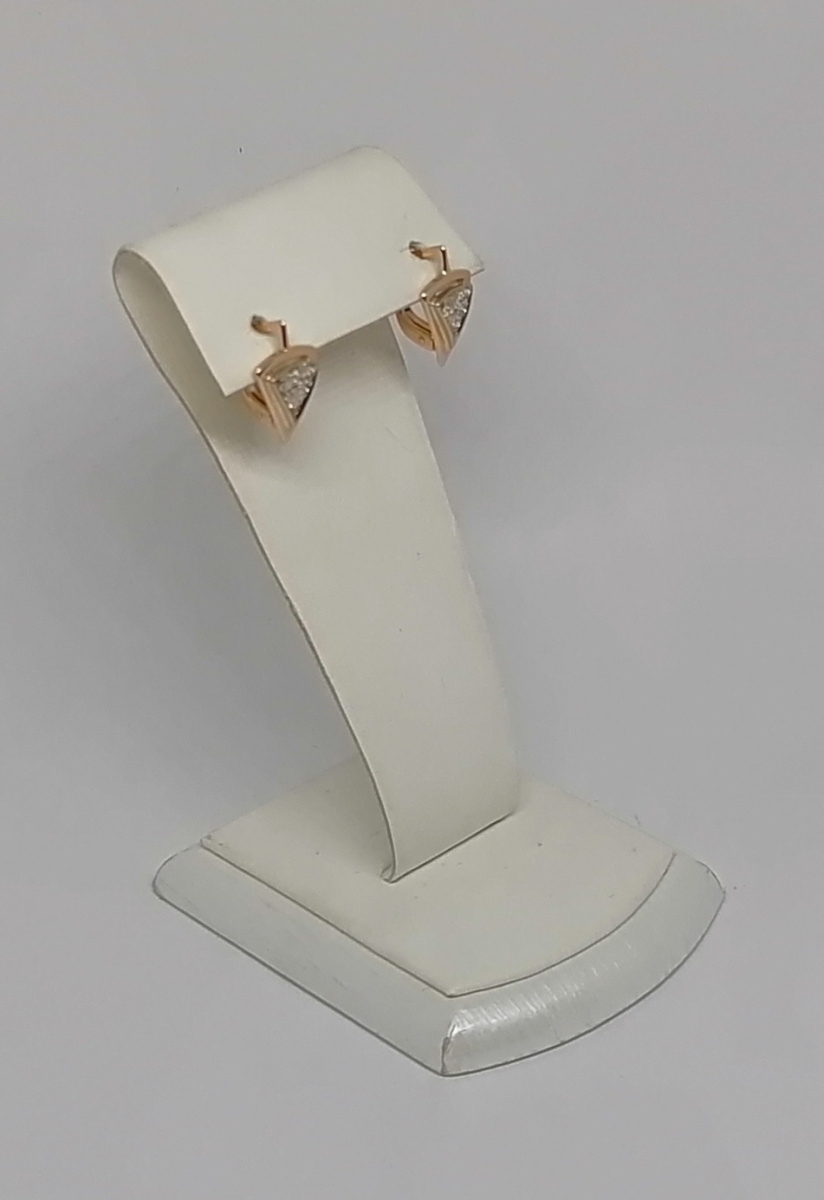 СКМИ585 СЕРЬГИ С КАМНЯМИ (Au 585)