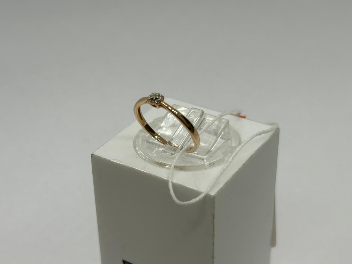 КОЛКМИ585 КОЛЬЦО С КАМНЯМИ (Au 585)