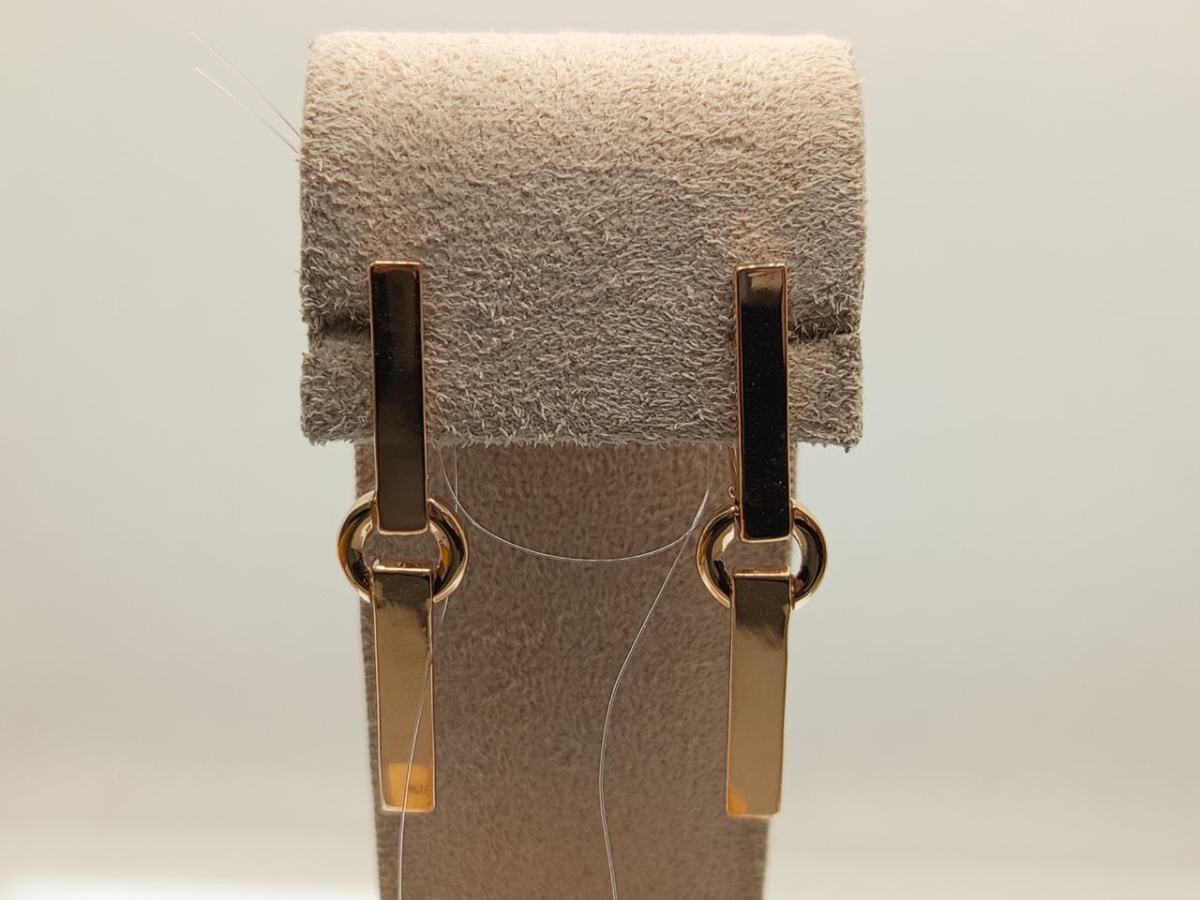 СЕРЬГИ БЕЗ КАМНЯ (Au 585)