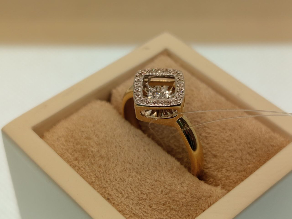 КОЛЬЦО БРИЛЛИАНТ (Au 585)