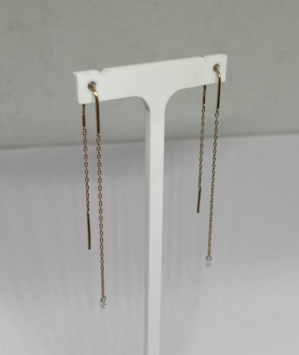 СПРО585 СЕРЬГИ ПРОДЕВКИ (Au 585)