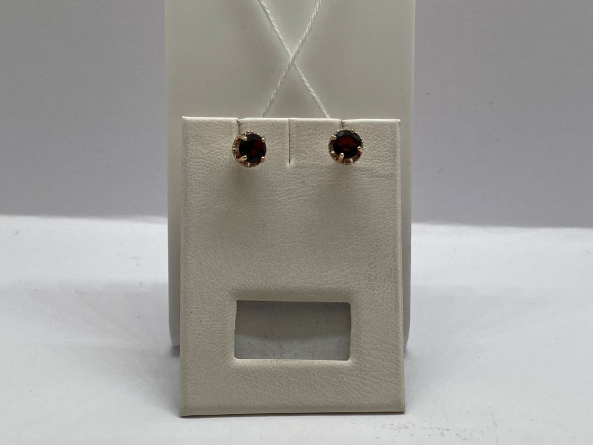 СКМИ585 СЕРЬГИ С КАМНЯМИ (Au 585)