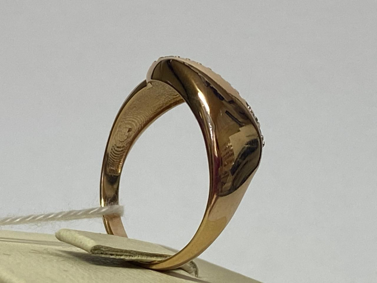 КОЛКМИ585 КОЛЬЦО С КАМНЯМИ (Au 585)