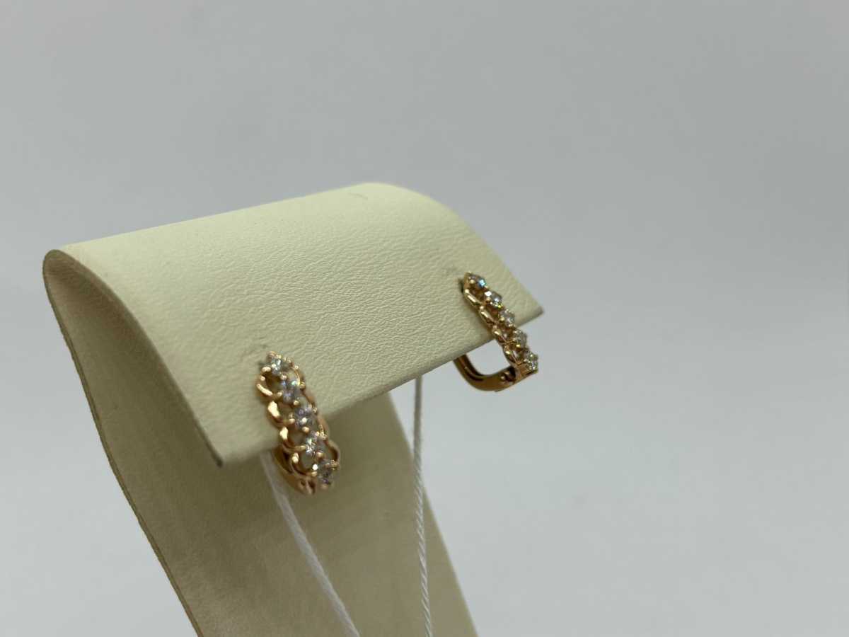 СЕРЬГИ БРИЛЛИАНТ (Au 585)