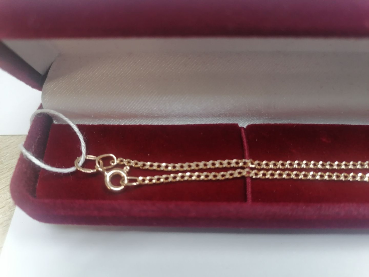 ЦЕПЬ ПУСТОТЕЛАЯ Панцирное (Au 585)