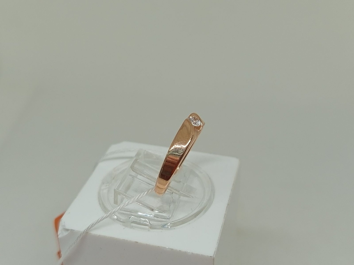 КОЛКМ585 КОЛЬЦО С КАМНЕМ (Au 585)