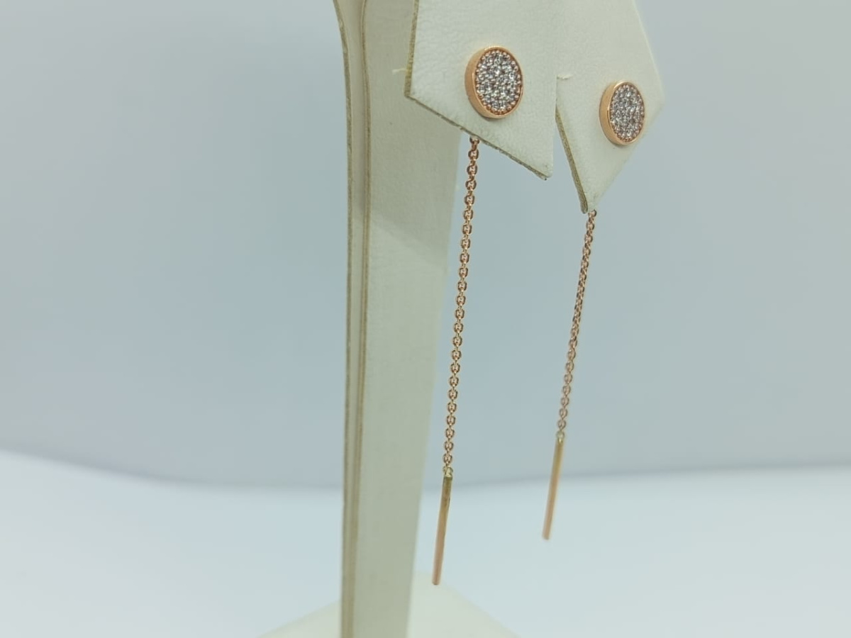  СЕРЬГИ ПРОДЕВКИ (Au 585)