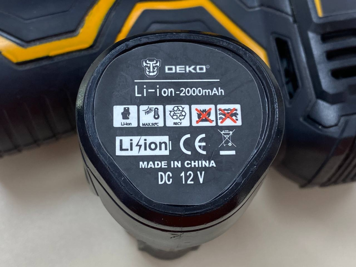 Шуруповерт Deko GCD12DU3