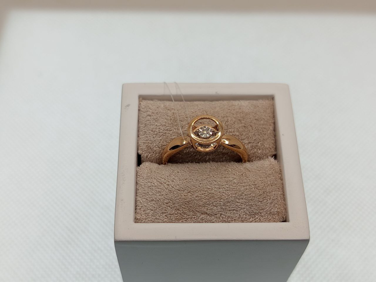 КОЛЬЦО БРИЛЛИАНТ (Au 585)