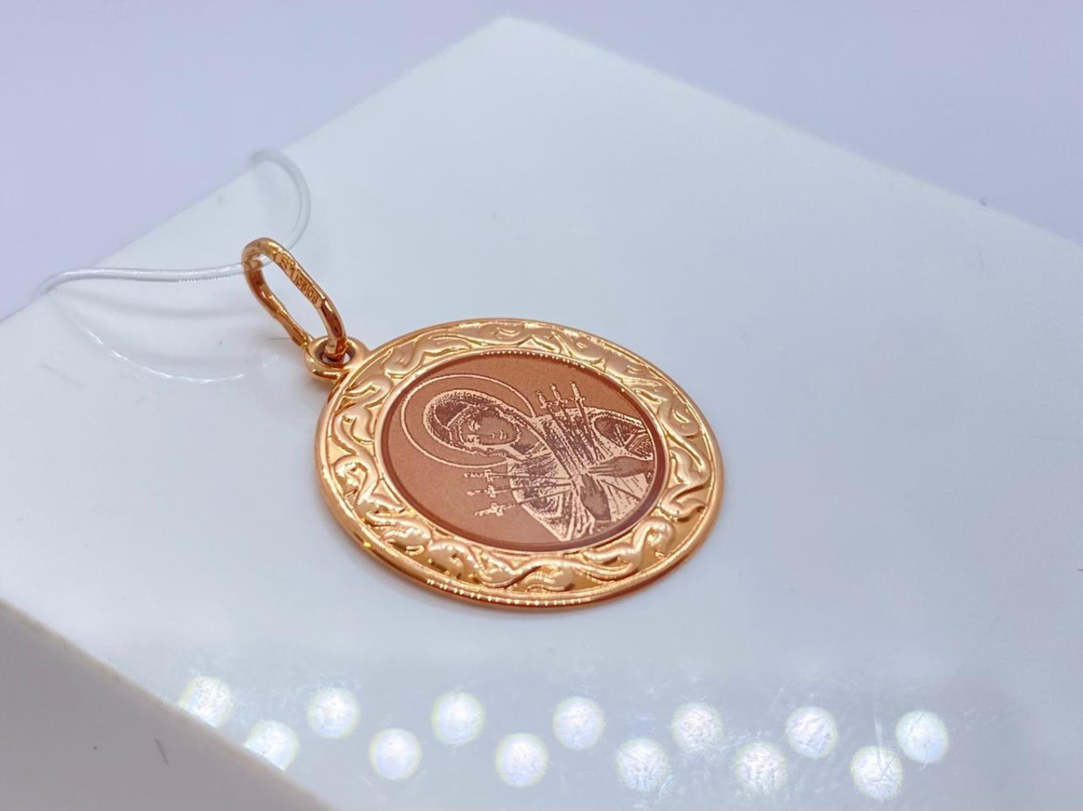 ПОДВЕСКА ИКОНА эмаль (Au 585)