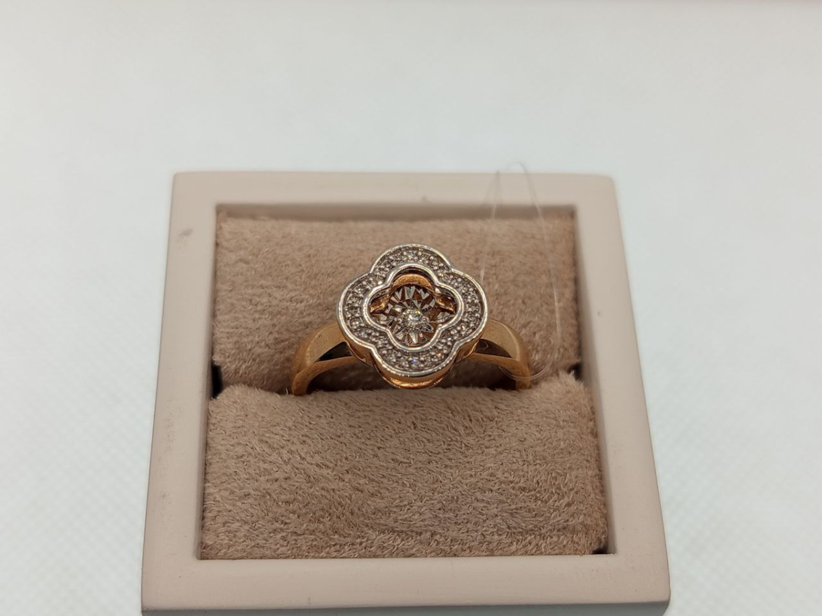 КОЛЬЦО БРИЛЛИАНТ (Au 585)