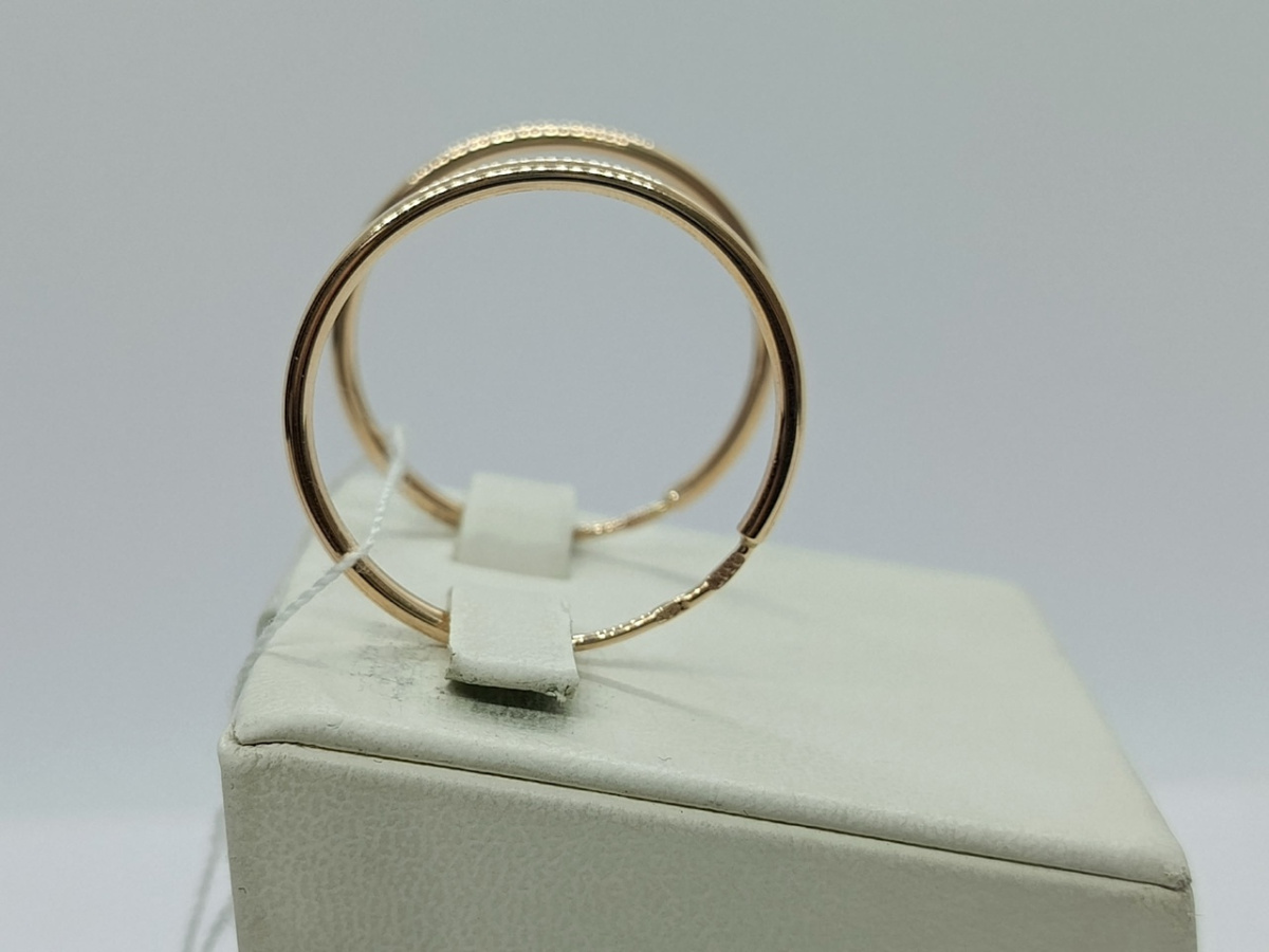 СЕРЬГИ БЕЗ КАМНЯ (Au 585)