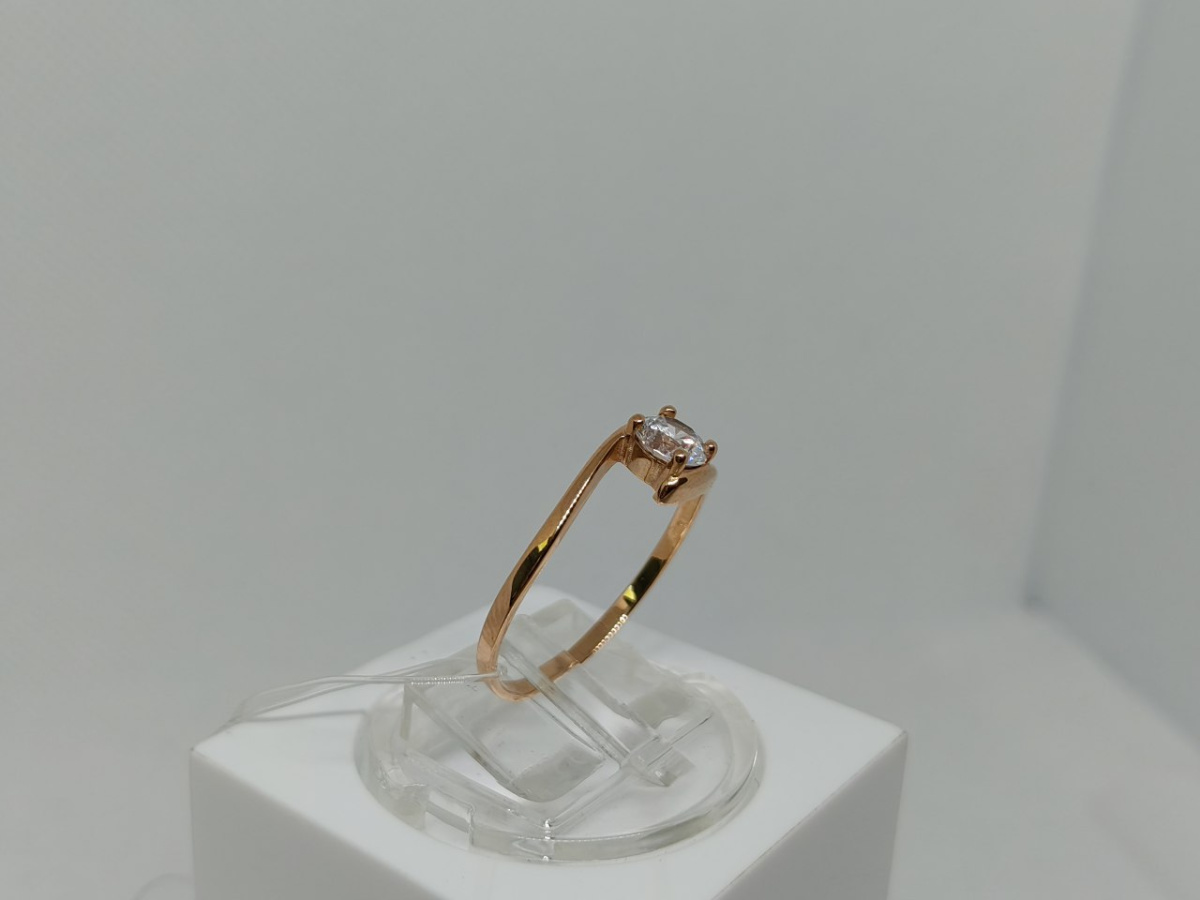 КОЛЬЦО С КАМНЕМ (Au 585)