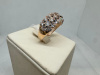 КОЛКМИ585 КОЛЬЦО С КАМНЯМИ (Au 585)