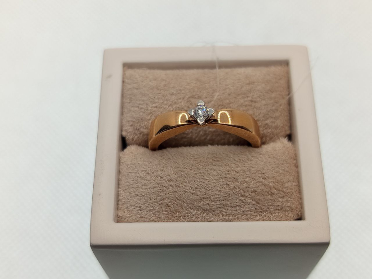 КОЛЬЦО БРИЛЛИАНТ (Au 585)