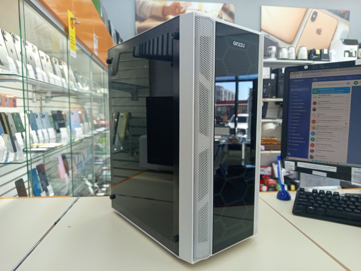 Системный блок Ginzzu; Core I7-12700H,  Intel(R) Graphics, 64 Гб, 250 Гб, Нет