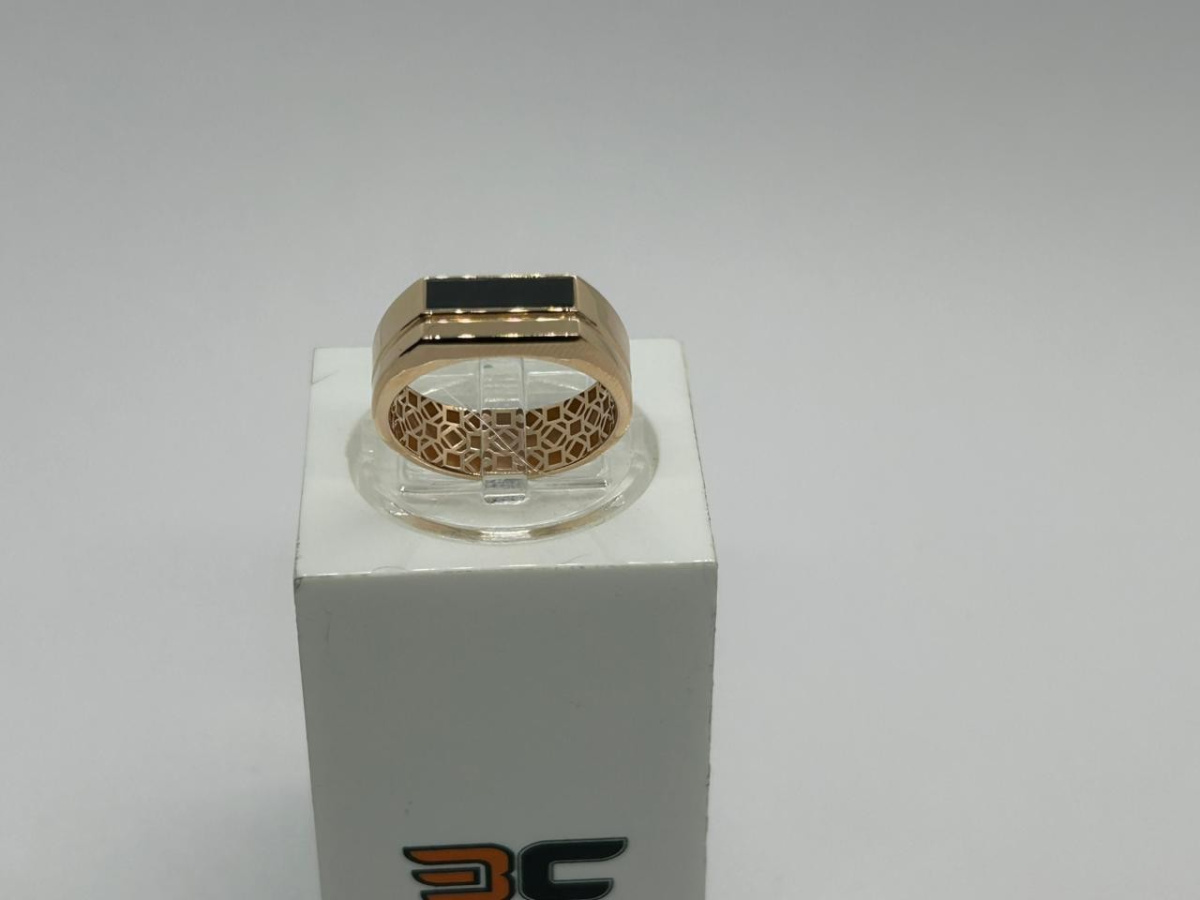 КОЛЬЦО ПЕЧАТКА с камнем (Au 585)