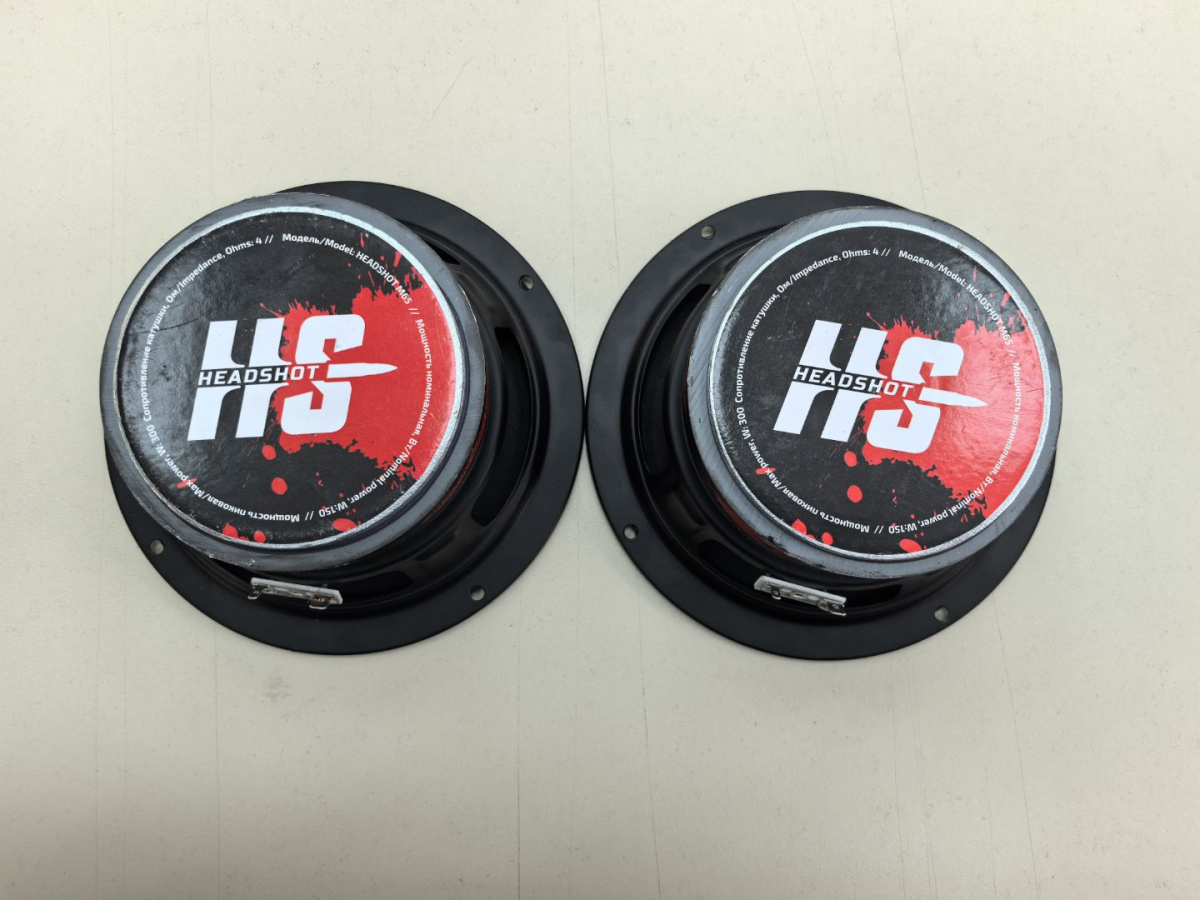 Автоакустика передняя Kicx Headshot M65