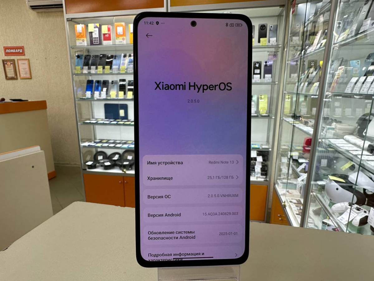 Смартфон Xiaomi Redmi note 13 8/128