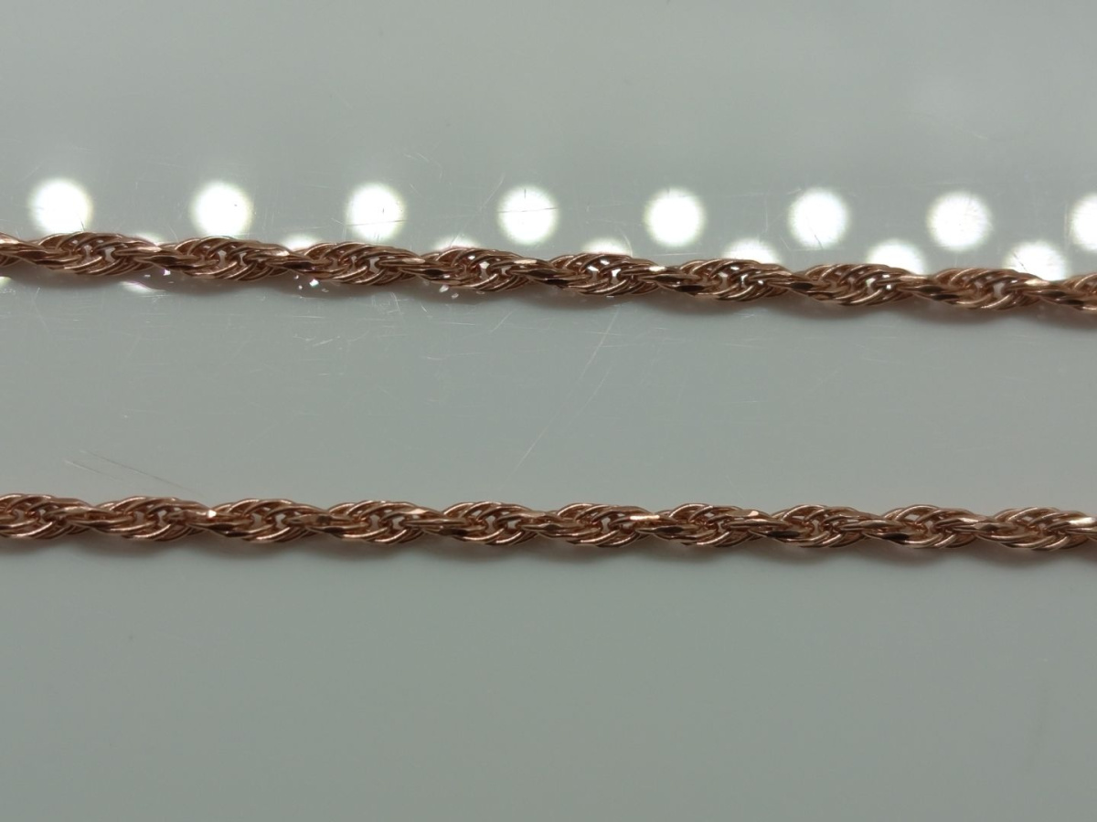 ЦЛВР585 ЦЕПЬ ПОЛНОВЕСНАЯ Веревка (Au 585)