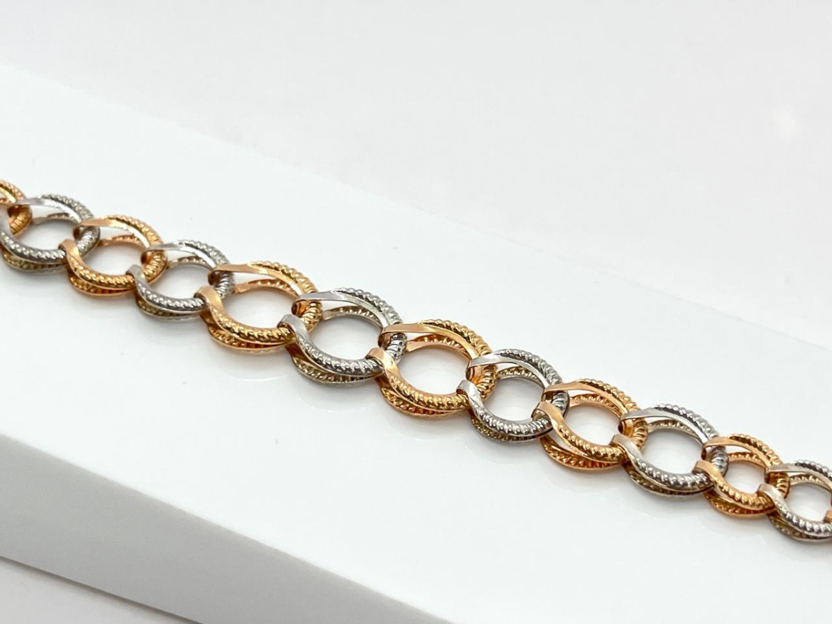 БРАСЛЕТ ФАНТАЗИЯ без камня (Au 585)