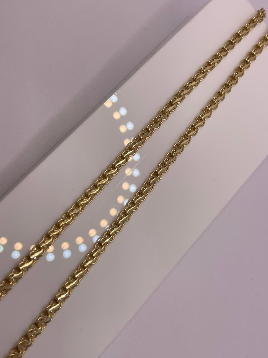 ЦЛРЧ585 ЦЕПЬ ПОЛНОВЕСНАЯ Ручеек (Au 585) ЦЛРЧ585 ЦЕПЬ ПОЛНОВЕСНАЯ Ручеек (Au 585)