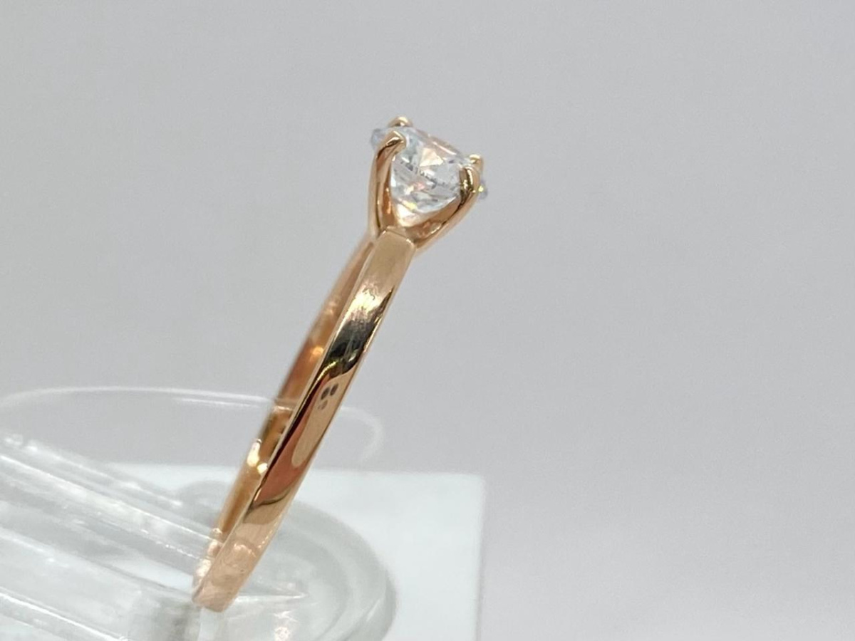 010184 КОЛЬЦО С КАМНЕМ (Au 585)