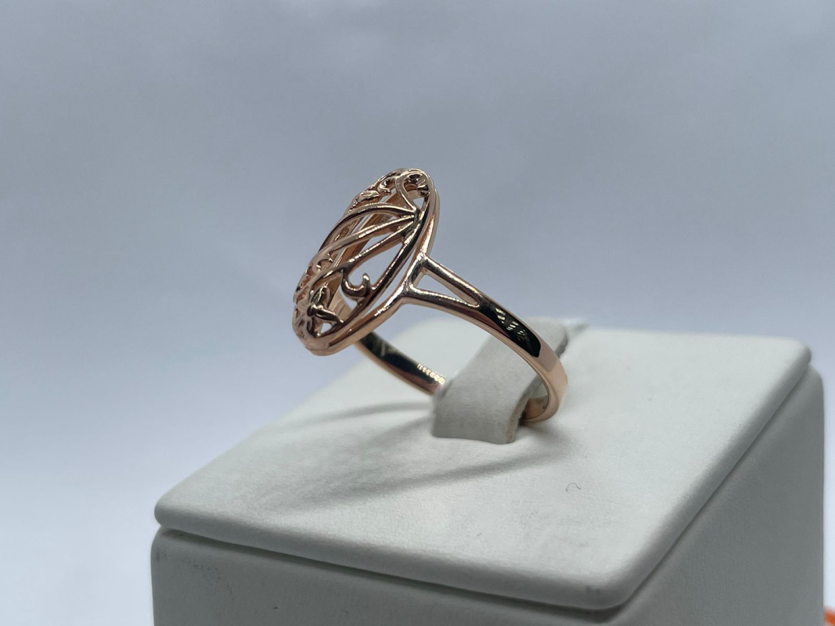 КОЛБКМ585 КОЛЬЦО БЕЗ КАМНЯ (Au 585)