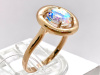 КОЛЬЦО С КАМНЕМ (Au 585)