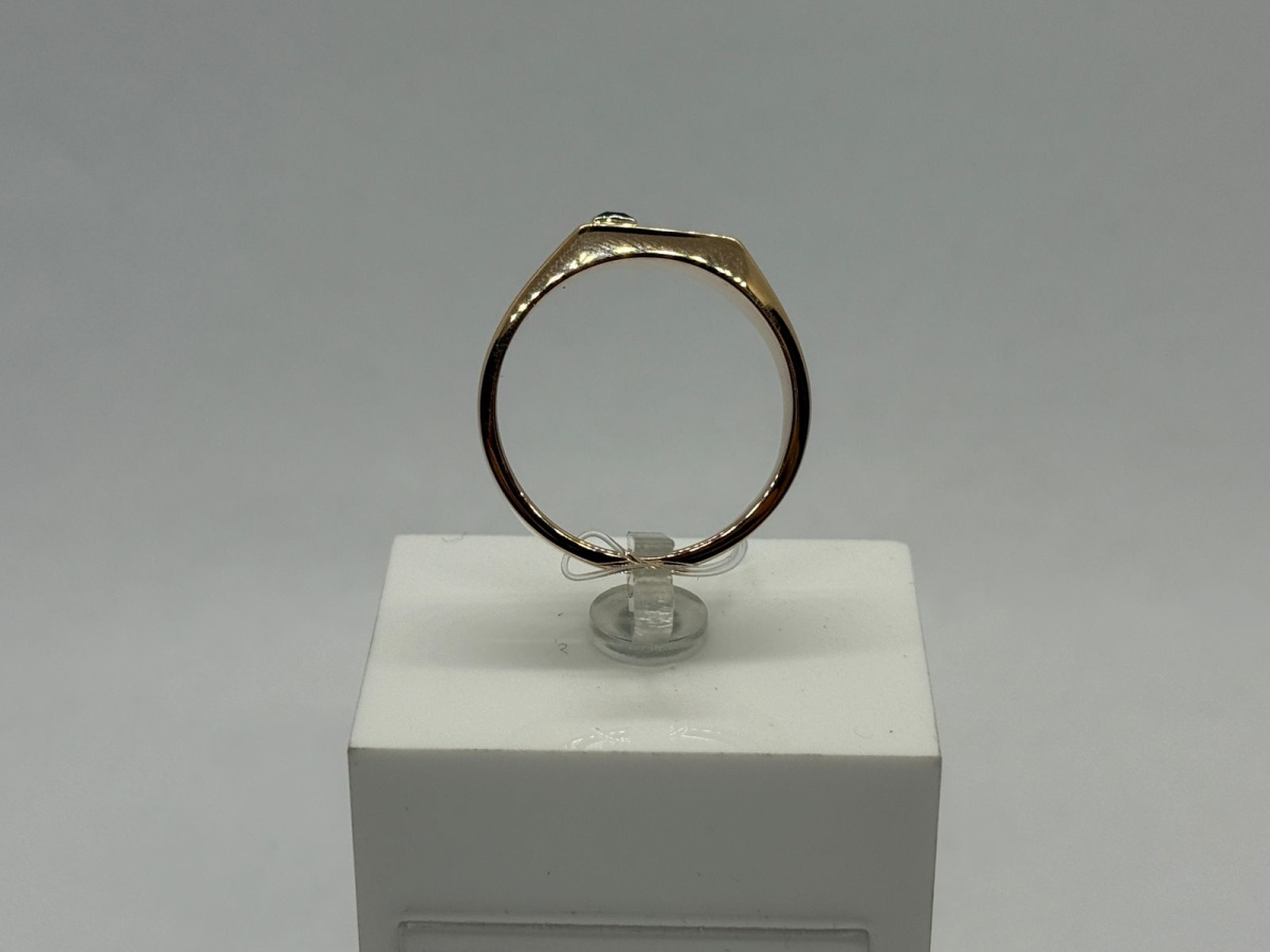 31-0321-С КОЛЬЦО ПЕЧАТКА с камнем (Au 585)