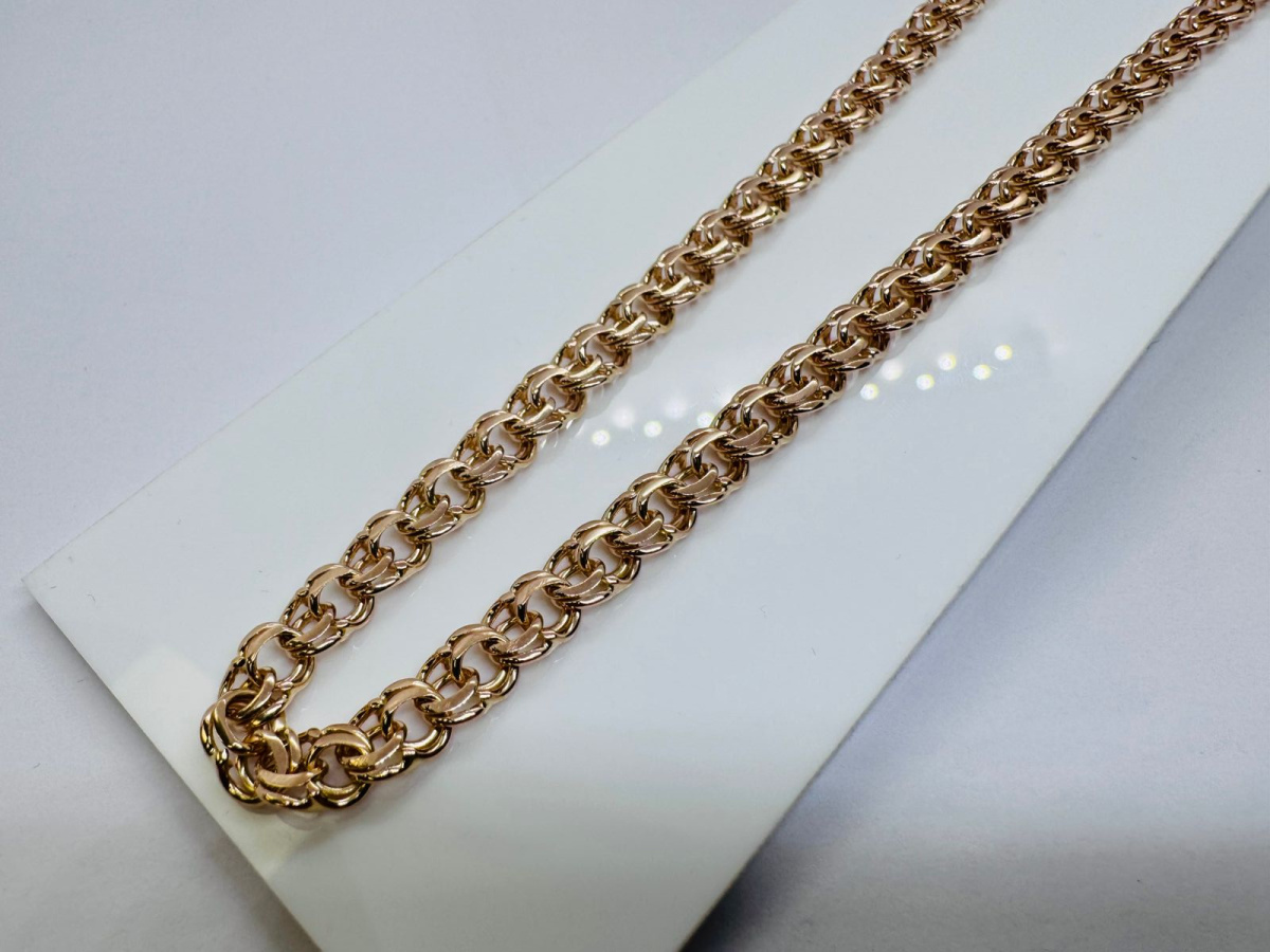 ЦЛБС585 ЦЕПЬ ПОЛНОВЕСНАЯ Бисмарк (Au 585)