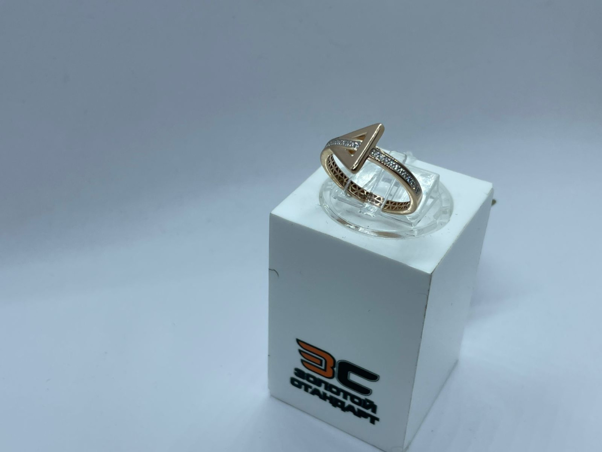 КОЛЬЦО С КАМНЯМИ (Au 585) КОЛЬЦО С КАМНЯМИ (Au 585)