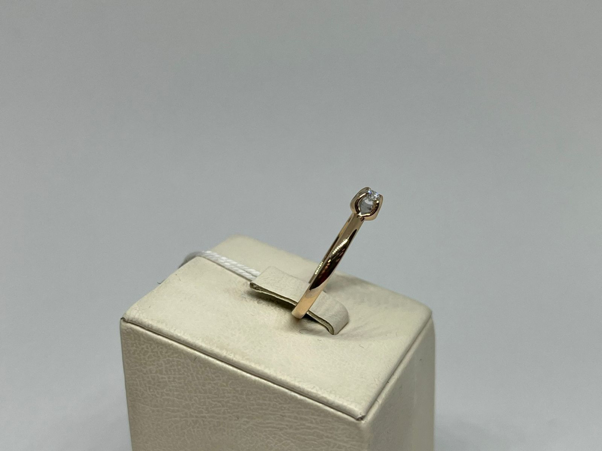 КОЛЬЦО БРИЛЛИАНТ Au 585