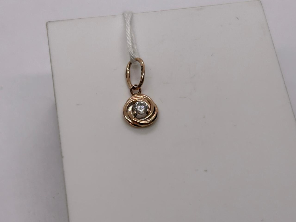 ПОДВЕСКА С КАМНЕМ (Au 585)