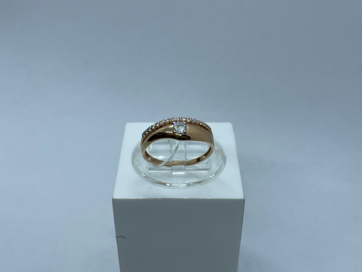 КОЛКМИ585 КОЛЬЦО С КАМНЯМИ (Au 585)