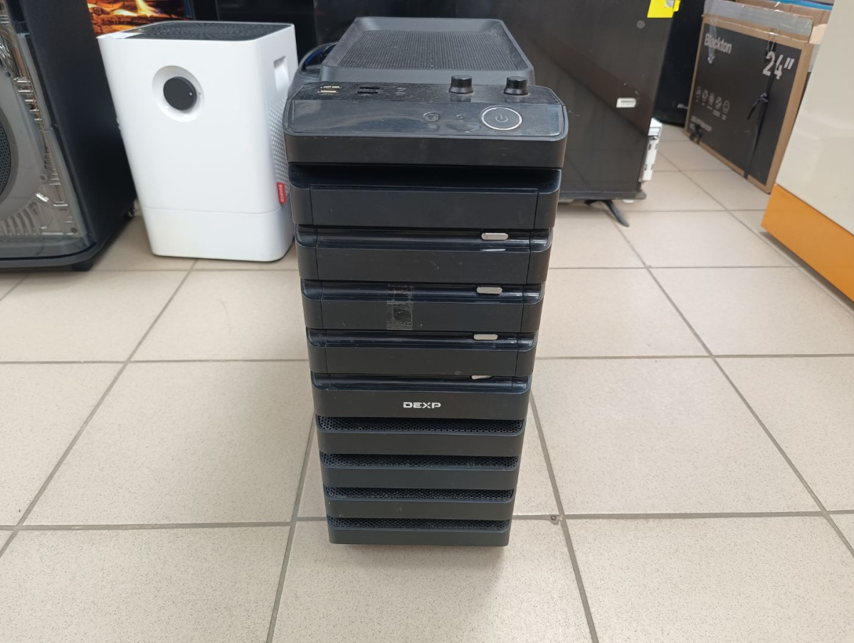 Системный блок ASUS; Core i5-4460, Radeon RX 460, 8 Гб, 120 Гб, 1 Tb