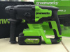 Перфоратор Greenworks GD24SDS2K4