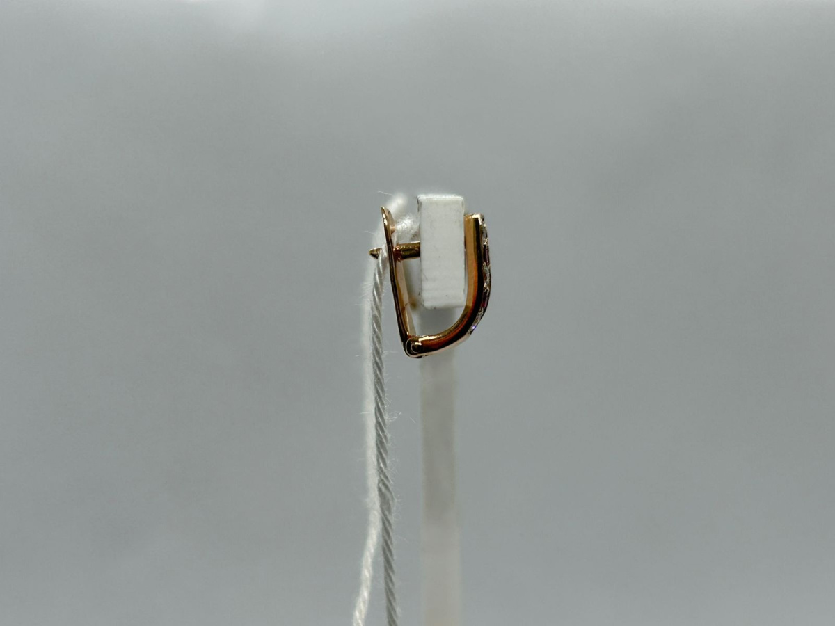 СЕРЬГИ С КАМНЯМИ (Au 585)