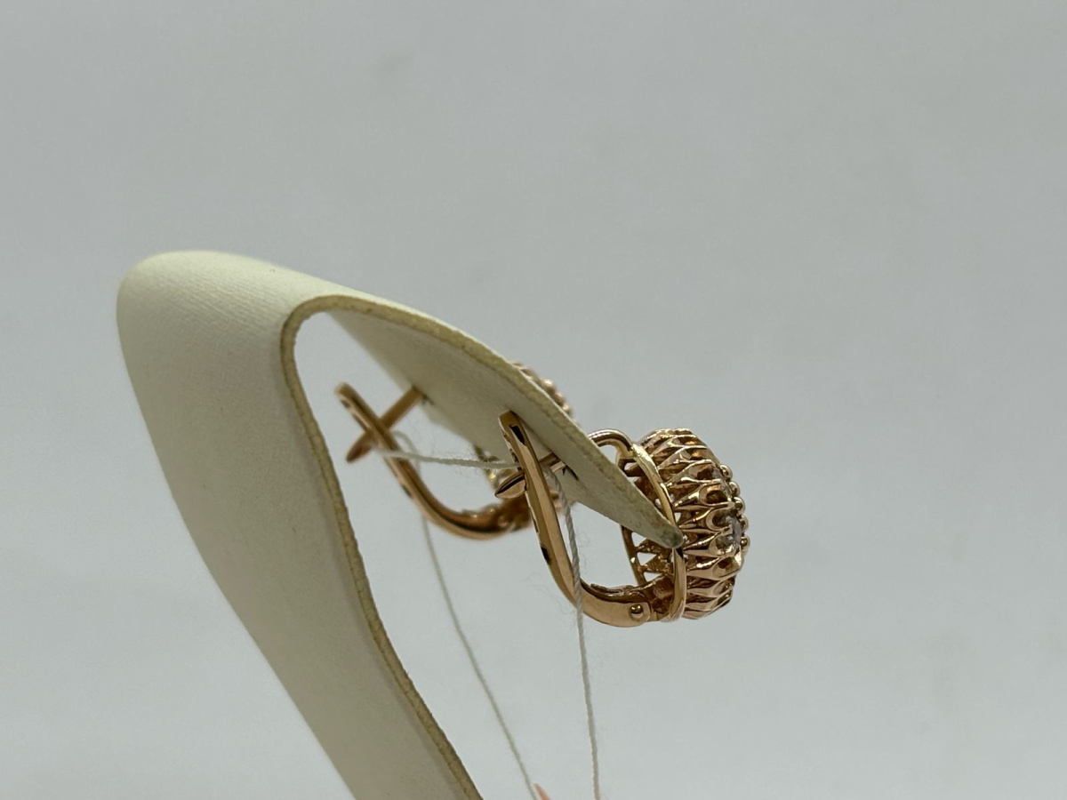 СЕРЬГИ БРИЛЛИАНТ (Au 585)