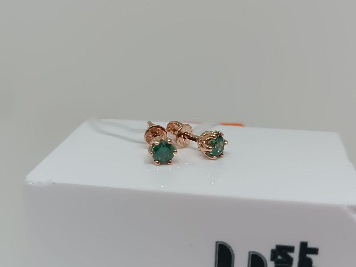 СПУС585 СЕРЬГИ ПУСЕТЫ (Au 585)