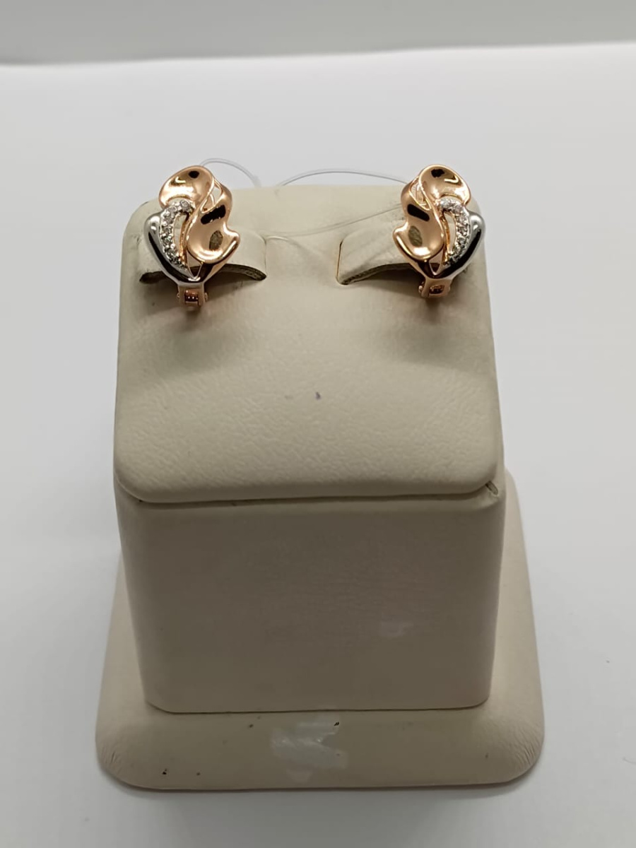 СЕРЬГИ С КАМНЯМИ (Au 585)