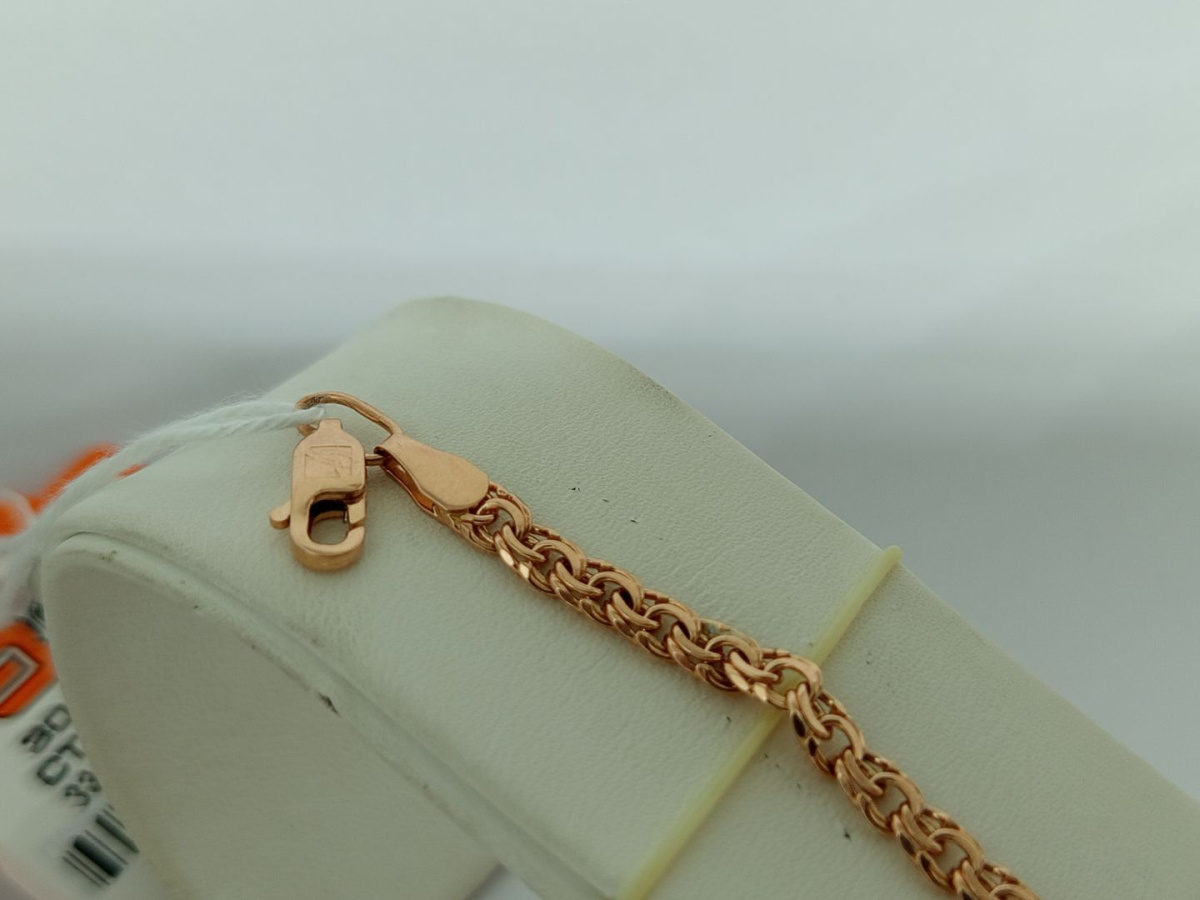 БРАСЛЕТ ПОЛНОВЕСНЫЙ Бисмарк (Au 585)