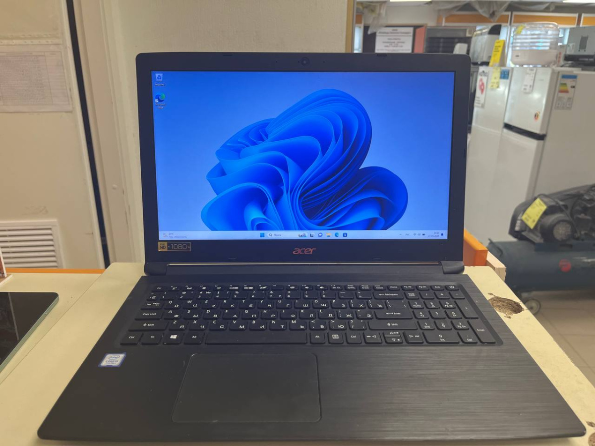 Ноутбук Acer N17C4; Core i5-7200U, Intel HD Graphics 620, 4 Гб, 500 Гб, Нет